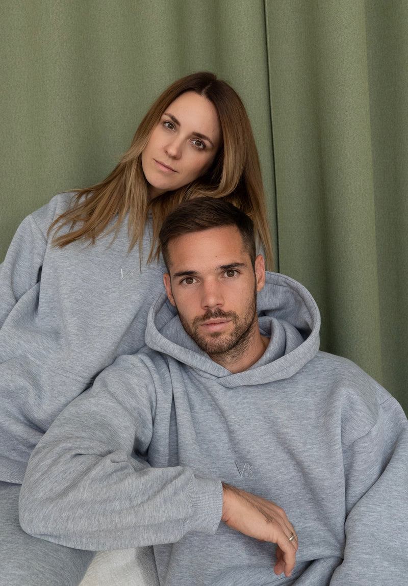 VB UNISEX HOODIE GREY