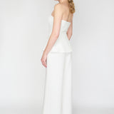 THE FITTED PANTS WHITE