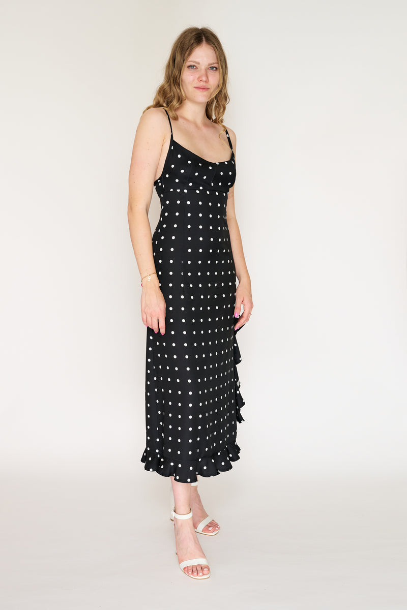 JÁZMIN DRESS POLKA DOTS