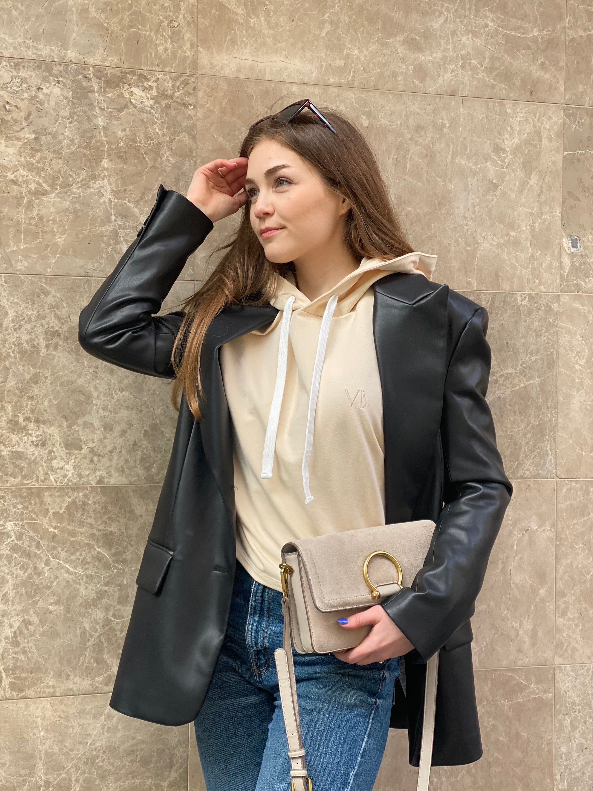 #howtostyle / THE #9 CROPPED HOODIE