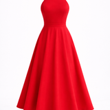 KLAUDIA DRESS RED