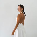 LIZA MINI DRESS WHITE