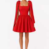 SYLVIA DRESS RED / PRE-ORDER