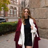THE TRENCH COAT RED WINE