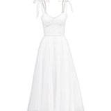 THE TULLE DRESS SPARKLING WHITE