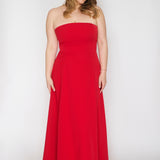 THE REKA MAXI DRESS RED