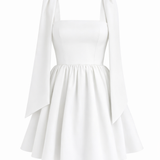 SYLVIA DRESS WHITE