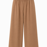 THE WIDE LEG PANTS BEIGE