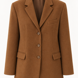 Jade Tailored Blazer / Warm Camel