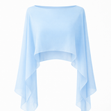 Tulle Shawl / LIGHT BLUE