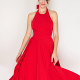 KLAUDIA DRESS RED
