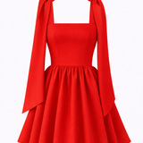 SYLVIA DRESS RED / PRE-ORDER