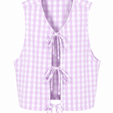 THE FRONT TIE TOP