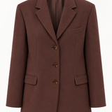 Jade Tailored Blazer / Coffee Brown / PRE-ORDER