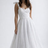 THE TULLE DRESS SPARKLING WHITE