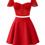 FEMME LACE CORSET & SKIRT SET / PRE ORDER