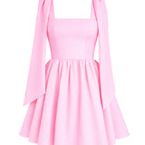 SYLVIA DRESS BLUSH PINK
