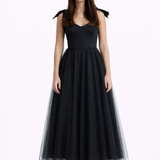 THE TULLE DRESS ELEGANT BLACK