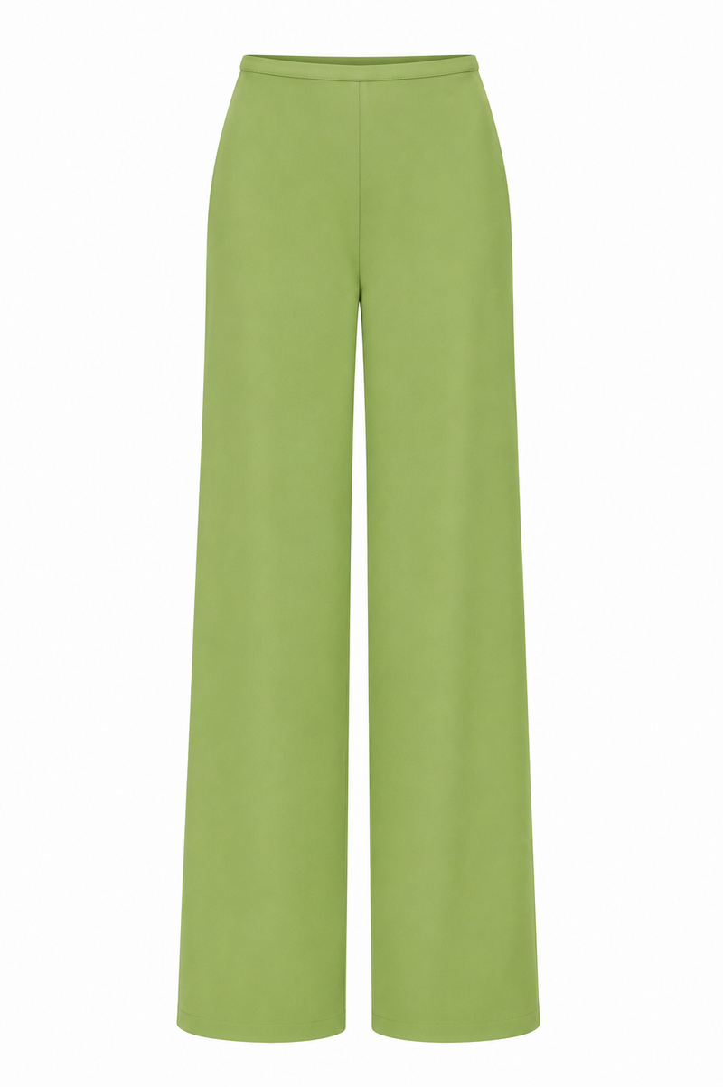 Athena Fitted Pants / Matcha / Pre-Order