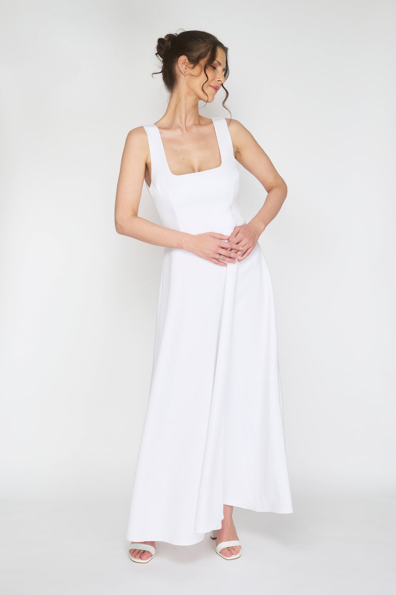 FANNI DRESS WHITE