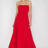 THE REKA MAXI DRESS RED