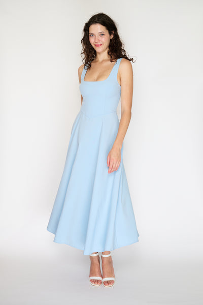 FANNI DRESS LIGHT BLUE