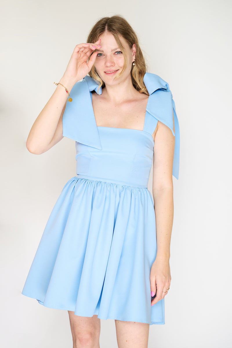 SYLVIA DRESS LIGHT BLUE