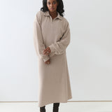 ZIPPER PULLOVER / BEIGE