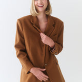 Jade Tailored Blazer / Warm Camel