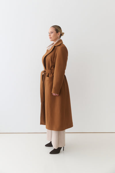 Dalma Winter Coat / Camel