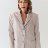 Jade Tailored Blazer / Warm Beige