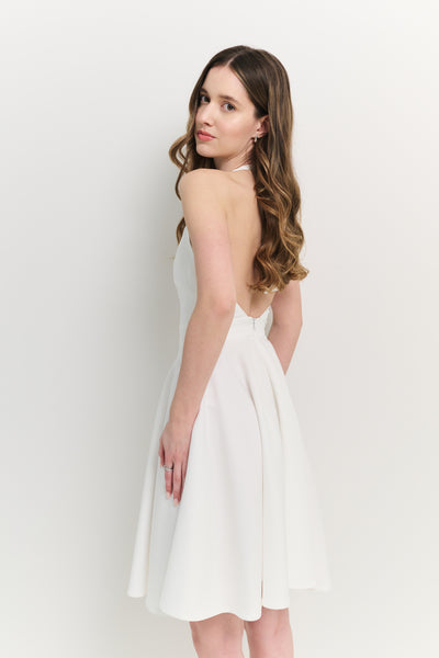 The Liza Dress White / BRIDAL