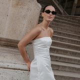 STRAPLESS ESSENCE BRIDAL MINI DRESS /PRE-ORDER