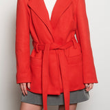 THE SHORT COAT TANGERINE