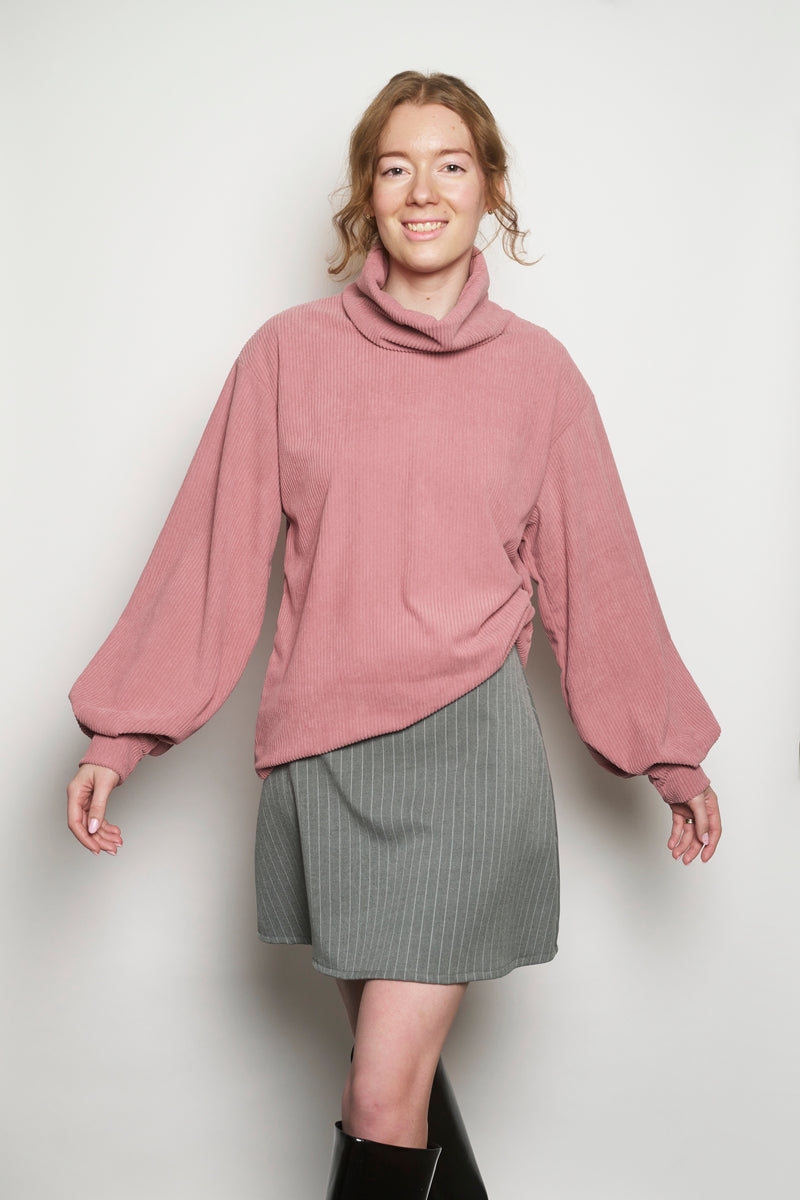 TINA PULLOVER DUSTY PINK