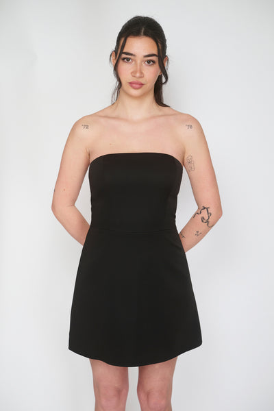 THE NIKOL MINI DRESS BLACK