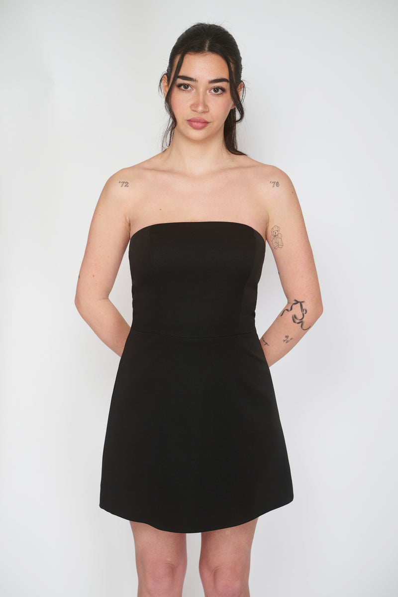 THE NIKOL MINI DRESS BLACK