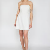 THE NIKOL MINI DRESS WHITE