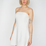THE NIKOL MINI DRESS WHITE