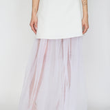 THE TULLE SKIRT WHITE
