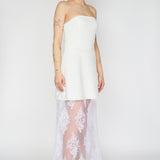 THE NIKOL MINI DRESS WHITE