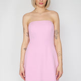 THE NIKOL MINI DRESS BLUSH PINK