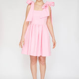 SYLVIA DRESS BLUSH PINK