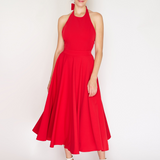 KLAUDIA DRESS RED