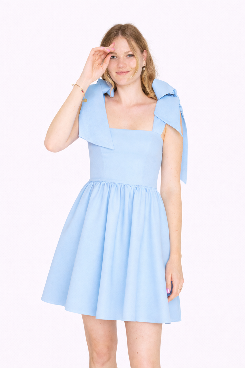 SYLVIA DRESS LIGHT BLUE