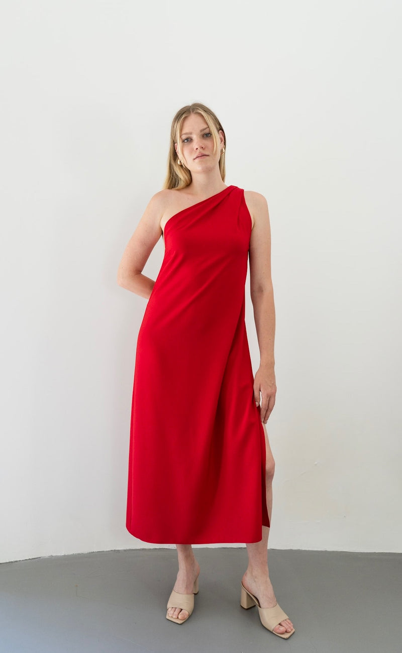 VIKTORIA DRESS RED