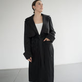 THE TRENCH COAT BLACK