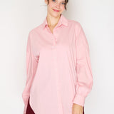 #21 THE OVERSIZED SHIRT BLUSH PINK