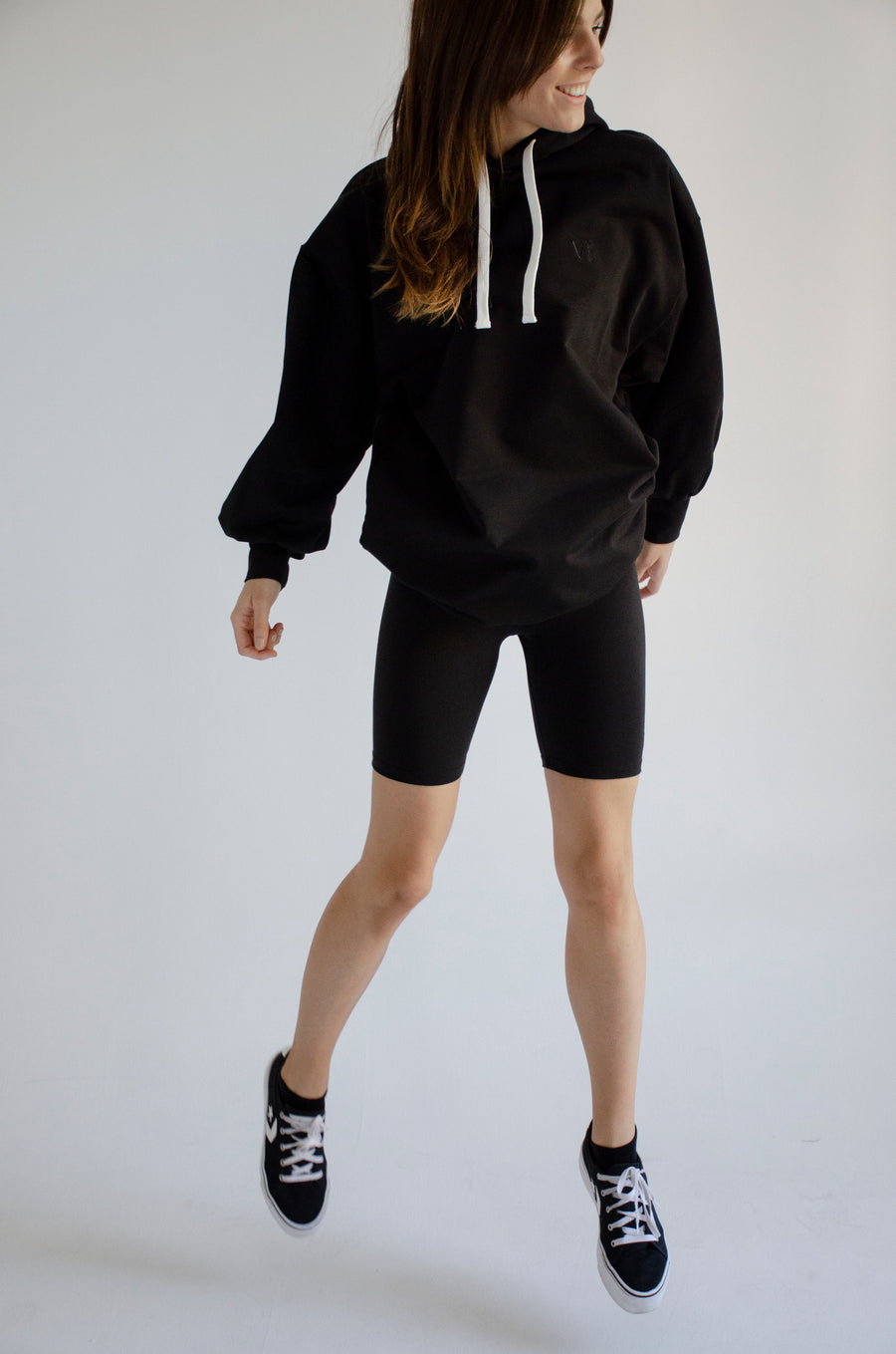 #7 THE BIKER SHORT BLACK