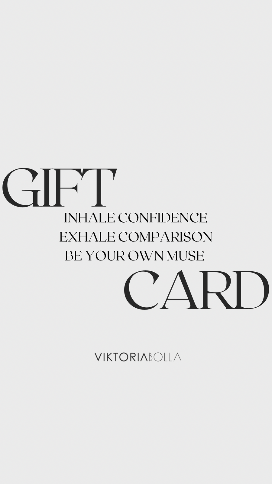 VIKTORIABOLLA GIFT CARD